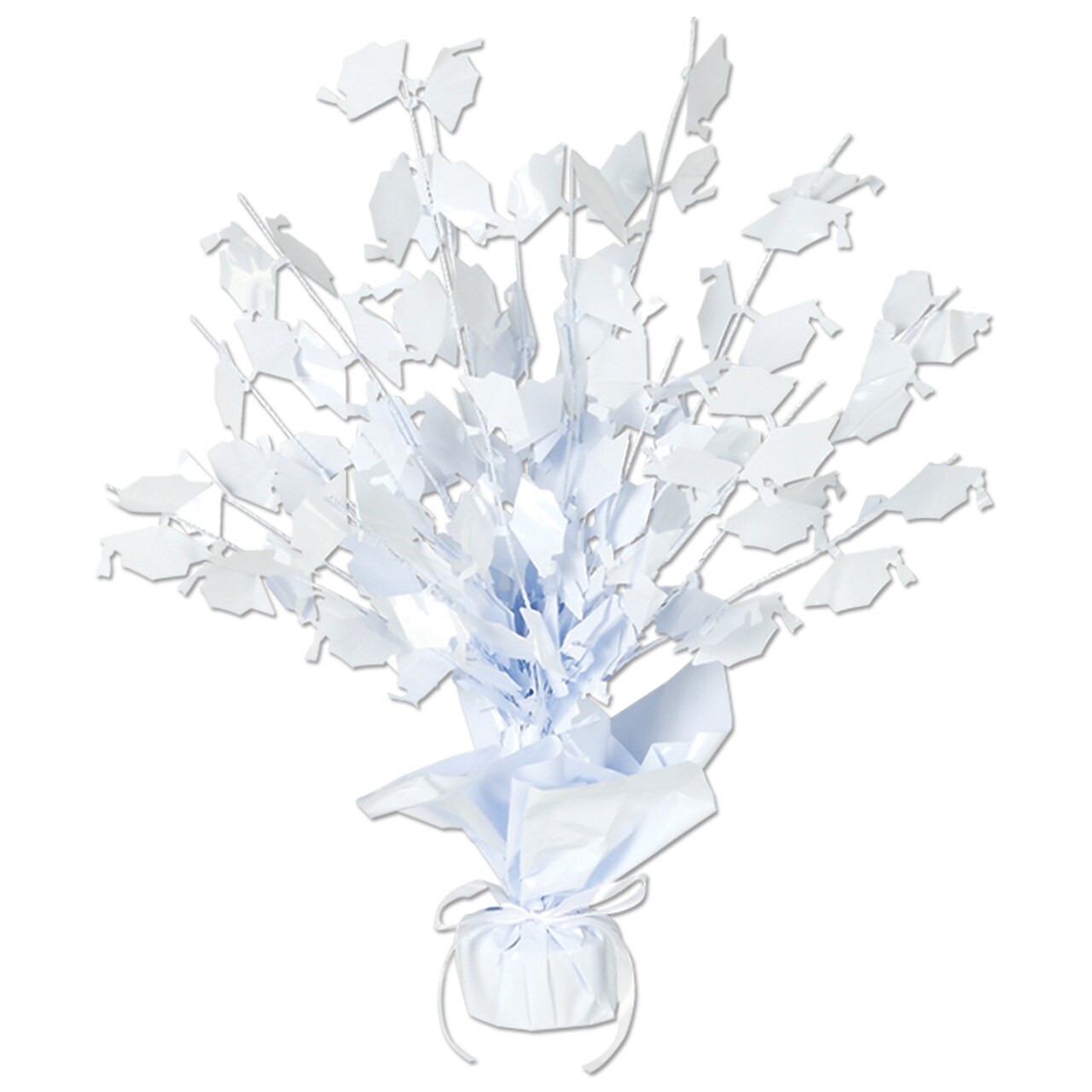 Beistle 15in. Graduate Cap Gleam N Burst Centerpiece - 12 Pack
